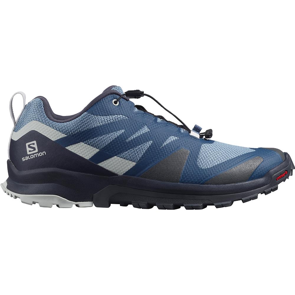 Salomon Israel XA ROGG - Mens Trail Running Shoes - Blue (WJXP-24908)